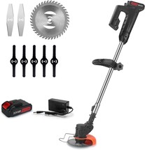 Lawn Edgers Weed Wacker Battery Powered, Electric Weed Trimmer 12&quot; 21V G... - $86.94