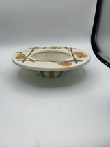 Vintage Unique Bowl With Oranges 11”x3” Garden House - £17.90 GBP