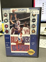 Bulls Vs Lakers And The Playoffs (Sega Genesis) with Case - £7.17 GBP