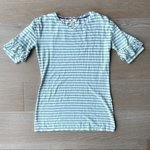 Matilda Jane Daydream Sugar Sugar Green White Striped Top Small NWOT - $19.99