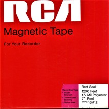 Red Seal Tape -Reel-to-Reel Tapes (3 roles  1-2400Ft, 1-1800 ft. 1 - 120... - $15.00