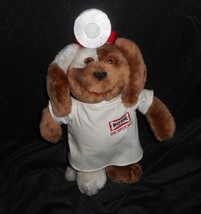 Vintage Russ Berrie Milkbone Dog Dr. Spot Puppy Dog Stuffed Animal Plush Toy - £18.62 GBP