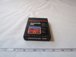 US Games Commando Raid VC 1004 Sears arcade Atari vintage RARE video cartridge - £8.21 GBP