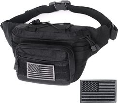 Adjustable Tactical Fanny Pack with 6 Pockets - Perfect for Outdoor Acti... - $38.56