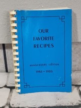 VTG Cookbook Our Favorite Recipes Savage Memorial Presbyterian Church Spiral - £11.15 GBP