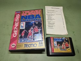 Tecmo Super NBA Basketball Sega Genesis Complete in Box - £7.74 GBP