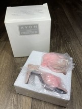 Avon Miniature Pink Mule Shoe and Matching Handbag Purse Figurine 2001 - £9.90 GBP