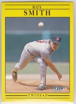 M) 1991 Fleer Baseball Trading Card - Roy Smith #624 - £1.57 GBP