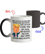 Funny Mug Birthday Gift for Mom Donald Trump Great Mother Coffee Mug Tee... - £17.33 GBP+