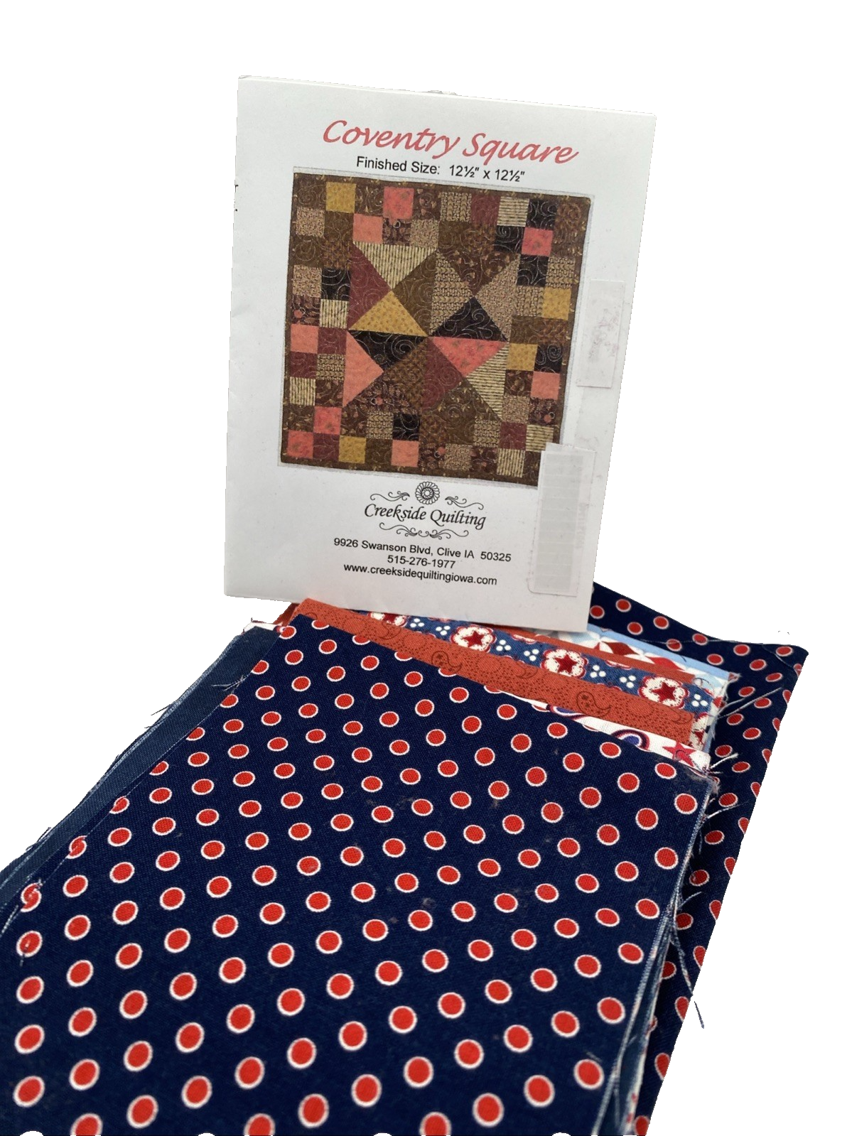 Creekside Quilting Coventry Square  Quilting Kit NEW - $18.99