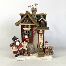 Kurt Adler Snowtown Kringle Klaus Toy Studio House Christmas Village Vin... - £97.90 GBP