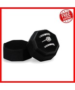 Soft Velvet Octagon Ring Box for Engagement Memories - 3 Compartment Design - $481.90 MXN