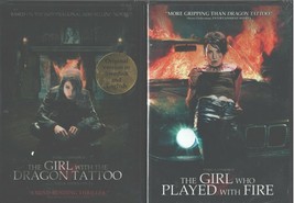 Dragon Tattoo 4 PAK-Girl Who Played With Fire-Nornet&#39;s Nest-Spider&#39;s Web-NEW Dvd - £25.87 GBP