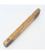 Vintage Master Folding Wooden Ruler Rule Zig Zag 72” 6 Ft USA Halquist L... - $37.63 CAD