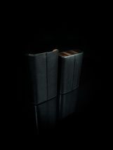 Brizard Elite Dakota Black & Ebony Cigar Case Holder NIB image 15