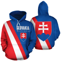 Slovakia Country Flag Hoodie Adults And Youth - £44.24 GBP
