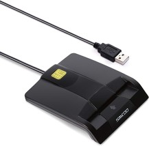 DOD Military USB Common Access CAC Smart Card Reader Compatible with Win Horizon - £26.70 GBP