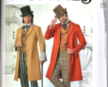 McCall&#39;s M8185 Mens XL to 3XL Victorian Steampunk Costume Uncut Sewing P... - $17.51