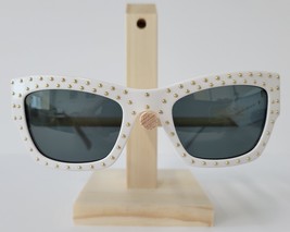 Versace 4358 Sunglasses Women&#39;s White 40187 Authentic New - $249.95