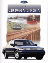 1997 Ford Crown Victoria Sales Brochure Catalog 97 Us Lx - £6.39 GBP