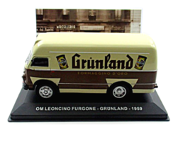 Om Leoncino Van Grunland (Furgone) Año 1959 Altaya 1:43 Miniatura Van Modelo - £33.81 GBP