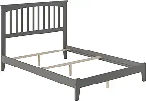 AFI Mission Full Traditional Bed with Open Footboard and Turbo Charger i... - $478.99