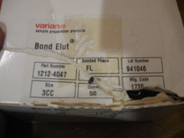 NEW  LOT of 40  Varian Bond Elut / bond type - FL  /  pn#- 1212-4047 / S... - $37.99