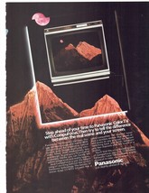 1984 Panasonic Panasonic CT-9053 CompuFocus TV Print Ad Television 8.5&quot; ... - $19.11