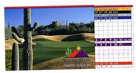 Starr Pass Country Club Golf Score Tucson Arizona Rattler Coyote Roadrunner - £14.06 GBP