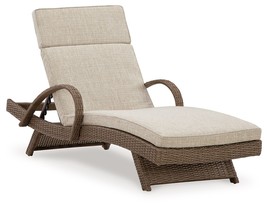 Beachcroft - Beige - Chaise Lounge With Cushion - $391.00