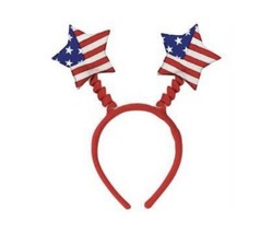 4th Of July Patriotic Star Boppers ONE SIZE, RED, WHITE, BLUE (cp) J28 - $39.59