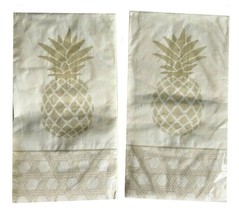 Pineapple Welcome Paper Napkins Hand Towels Guest Summer Beach 20 pk Set... - $21.44