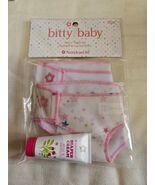 American Girl Bitty Baby Diaper Set Fun Playful Pretend Mommy and Baby - $12.85