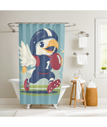 Easton the Flying Eagle Shower Curtain by Dancing Littles Jungle - $740.19 MXN
