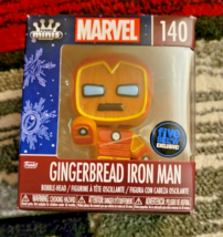 Funko Mini Marvel Gingerbread Iron Man # 140 Five Below Exclusive - £11.00 GBP