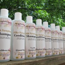 Organic Apricot Shampoo and Conditioner silky and healthy hair. - £27.65 GBP