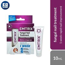 Emtrix Nail Fungus Treatment 10ml Nail Infection Care for Toenails 1 Wee... - $25.90