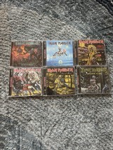Iron Maiden CD Lot 6 Killers, Piece Of Mind, Best Of, Number Of The Beas... - $56.09