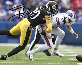 * Tj Watt Signed Photo 8X10 Rp Autographed Reprint Steelers Josh Allen Sack - £15.72 GBP