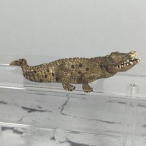 Alligator Crocodile 7.5&quot; Animal Figure - 2014 Schleich - £11.86 GBP