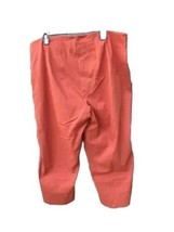 EST 1946 Size 18W Cropped Wide Leg Sailor Pants Rust Color Button Accents - £14.42 GBP