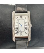 Women’s Silver Tone Crystals 26mm Fashion Watch Working - $464.23 MXN