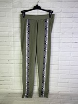 Adidas FM2503 Originals RYV Front Tape Activewear Leggings Green Womens Size S - £19.06 GBP