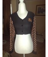 Louis Vuitton Logo Print Crop Top Size Medium Sz 6 - $332.50