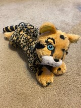 Little Brownie Bakers 14&quot; Cheetah Leopard Plush Animal Girl Scouts Go For Bold - £8.12 GBP