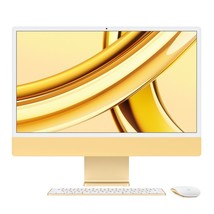 24&quot; Apple I Mac M3 4.5K Retina 2TB Ssd 24GB Ram 8-CORE Cpu 10-CORE Gpu Yellow - £2,076.01 GBP