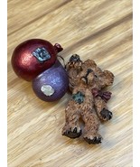 Vintage Boyd&#39;s Bears &amp; Friends Bear with Balloon Resin Pin Brooch KG JD - €8,56 EUR