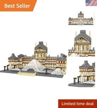 2885 PCS Louvre Architecture Building Blocks - Perfect Creative Gift for... - $51.00