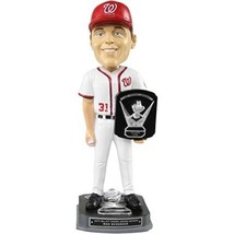 Max Scherzer Washington Nationals MLB Cy Young Bobblehead by FOCO Nats B... - £41.54 GBP