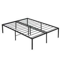 Heavy Duty Metal Bed Frame, Quick Assembly, Black, 1000 lbs Support - $105.99